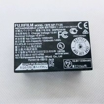 후지 NP-T125 배터리 GFX50S GFX50R GFX100 카메라 리튬배터리