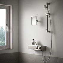 다인 DB911SET 아이언 선반형 샤워수전세트 무광니켈, 1, 다올1 본상품선택