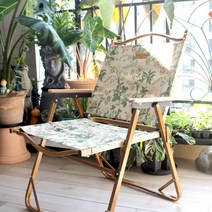 마운틴하이커 꽃무늬 폴딩 캠핑의자, 대(L)