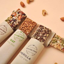 [간편간식 무가당] 견과류바 2박스(30g x 12개입) / 들깨바 / 귀리바 골라담기, 들깨바 2박스 (25g x 12개입)