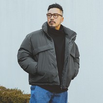 러기드하우스 : 몬스터 오버핏 숏 패딩