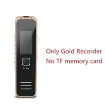 소형녹음기 초소형 볼펜 장시간 녹취 통화녹음 목걸이 시계 usb 사원증 디지털 음성 mp3 플레이어 미니 음성 지원 32GB tf 카드 전문 딕터폰 20시간 시간, 금