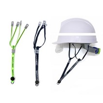 모든안전모 호환 원터치 부드러운 턱끈 10P 공사헬멧 산업안전용품 추천, 네이비