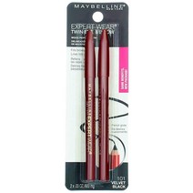 Maybelline Expert Eyes 브로우 앤 아이 펜슬 블론드 [107] 0.9g(0.03온스) (2팩) Maybelline New York, medium brown