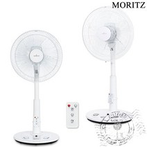 모리츠 리모컨 초미풍 발터치 좌석용 스탠드 선풍기 MO-14RFT 14인치