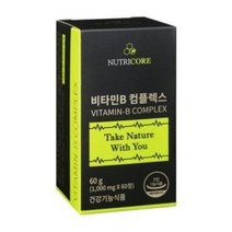 뉴트리코어 비타민B 컴플렉스 1000mg 60정 x4개 총240정, 상세페이지 참조, 상세페이지 참조, 상세페이지 참조, 상세페이지 참조, 상세페이지 참조