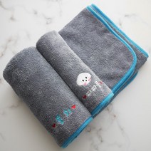 야자수샵 극세사 커스텀 이름자수 수건 반려동물 강아지 고양이 펫타올 펫타월 담요, N(필요없음)