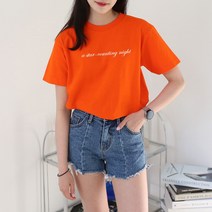 [당일출고] 코키코키 별레터링 필기 여성 반팔티 S~XL