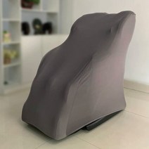 풀 바디 마사지 의자 리클라이닝 무중력 방진 커버 울트라 소프트 스트레치 직물 보호 모든 종류의, 그레이 그레이_초대형