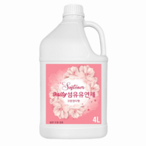 진하고 오래가는 데일리 섬유유연제 코튼캔디향 4L 8L 15L 18L