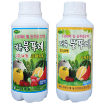 대유 물푸레2호A액 B액 양액비료 액상 액비 영양제 관주 과채류용 비료 수경재배용 양액, 대유 물푸레2호B액, 1개, 500ml