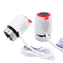 구동기 바닥 난방용 전기 열 액추터 1510 개 230V 정상 폐쇄 NC M30 x 15mm TRV 온도 조절 라디터 밸, 03 10 Pieces