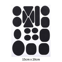 다운 재킷 t-셔츠 신발 바지 용 블랙 자체 접착 수리 패치 빨 패치 비옷 umbrel, 09-블랙