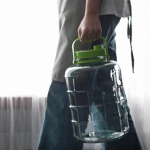 심플한 과일청병 쨈병 가스배출 보관용기 유리술병 담금주병 과실주병 효소병 포도주병, 02. 숨쉬는 효소병 5L(색상랜덤), 02. 숨쉬는 효소병 5L(색상랜덤)