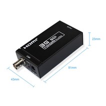 Lopbinte 3G SDI-HDMI 변환기 BNC 동축 케이블 1080P 모니터 HDTV 오디오 비디오 어댑터