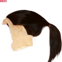 하젤 인모 50%18인 미용가발 연습모 연습용가발 컷트가발 피가발 실습용가발 미용재료 미용실 학원 뷰티소품 메이크업 염색약 파마약 퍼머