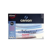 [캔숀] 수채화지몽발좌철스프링패드300g5절31x4115매CA807-SP5, 5절