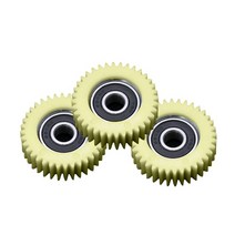 내부 유성 기어 액세서리 모터 부품 36 치아 베어링 전기 자전거 휠 허브 내구성 보어 구멍 미니 3 개, 하얀, 하얀색, 01 WHITE