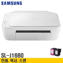 잉크젯프린터기 가정용복합기 사무실 소형 인쇄.복사.스캔 (잉크포함) 캐논코리아 삼성전자 무한잉크(옵션), 삼성잉크젯_J1680 인쇄.복사.스캔