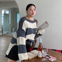 제이스타일 빌즈미 울 ST 언발 니트