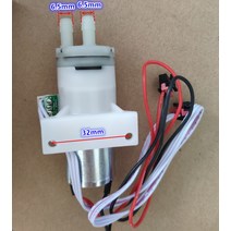 최신 DC12V 워터펌프 370 DC 모터 자체 프라이밍 센서가있는 고급 다이어프램 ~, 한개옵션0