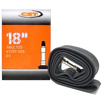 (바이크7) CST 18인치 18x2.125 던롭 3cm 미니벨로 로드용 자전거튜브