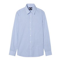 파렌하이트 마이크로 체크 긴팔 드레스셔츠 EB5304