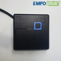 엠포플러스(주) RFID RF리더기 RS232 읽기전용 13.56mhz 125khz 102A, 13.56mhz(iso 14443A)-추가상품없음