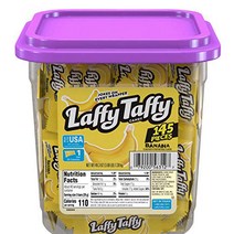 Laffy Taffy by Wonka Banana Flavor Tub, 1