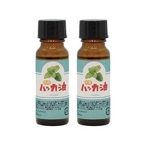 [페퍼민트 오일] 일제 천연 박하유 박하오일 정유 20ml 2병 세트 40ml