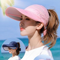 그린코코 스트랩 자외선 차단 썬캡 접이식 여성모자