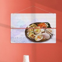 nk438-멀티아크릴액자_전국맛집지도3(2단대형), 타입3 논산삼계탕