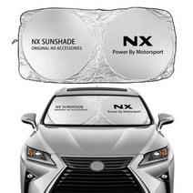 Lexus RX NX F Sport CT200h LS IS ES LX GS GX 용 자동차 앞 유리 차양 커버 액세서리 자외선 차단, For NX
