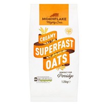 Mornflake 몬플레이크 마이티 크리미 슈퍼패스트 포리지 오트밀 Mighty Creamy Superfast Oats 1.25Kg, 1세트