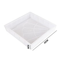 벽돌몰드 디자인 디딤돌 보도블럭 틀 시멘트 플라스틱 정원 경로 금형 포장 DIY 제조 업체 돌 도로 도구 장식, Sector