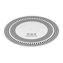 턴테이블 lp 비닐 레코드 포노 타코미터 보정 스트로브 디스크 스트로보 스코프 매트, 한개옵션0