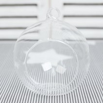 테라리움 행잉 유리볼 12cm 플랜테리어 걸이 유리화병