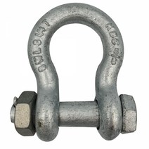 경부산업 단조샤클-FBB 1Inch 8.50t 42.93mm(오차±1.52) 29.21mm (1EA)