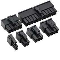 10 개/몫 5557-R 5557 4.2mm 검정색 자동차 배선 하네스 커넥터 남성 2 - 24 핀 PC/컴퓨터 그래픽 카드 PCI, 05 2x5Pin