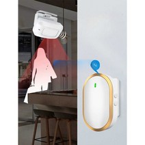 매장 출입을 웰컴 센서 음성 안내 초인종, 링 1개 + 충전 센서 1개