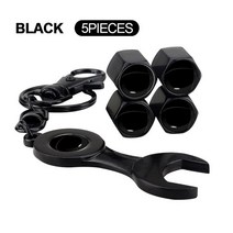 타이어 밸브캡 Chevrolet Cruze Captiva TRAX Aveo Lova Sail EPICA Malibu Volt 액세서리 용 렌치 키 체인, 01 Black_16 For Land Rover