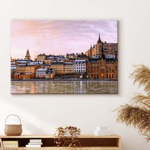 더 아트 컴퍼니 세계여행 도시풍경 사진 인테리어 그림액자 50종, 33. 스톡홀름