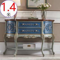 수입 명품 엔틱 원목 가구 서랍 수납장 장식장 수제 수공예 럭셔리 이태리 명화 조각그림, 프리미엄 엔틱 수납장, 해외 배송(약 14일 소요), L