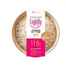 대상 라이틀리 곤약 현미 즉석밥 용기형, 170g, 6개