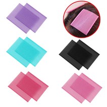 (헤어 고정 패드 A타입 2P -색상임의) 앞머리 고정 핀 잔머리 옆머리 머리핀 찍찍이 고정핀 벨크로 구르프