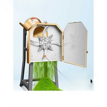 볏짚 절단기 사료 분쇄 여물 제조기 가축 잔디 사료, (스테인리스 8칼)두께 38cm  + 알루미늄