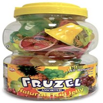 Fruzel 네츄럴 후르츠 주스 젤리 컵 51oz