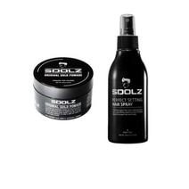 슈돌츠 오리지널 골드 포마드 왁스 100g + 퍼펙트 세팅 헤어스프레이 200ml 세트, 10세트
