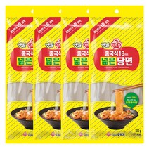 오뚜기 중국식18mm 넓은당면, 100g, 4개