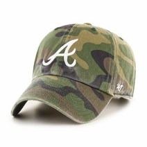 47 LA 다저스 모자 카모/블랙, One Size, Atlanta Braves Camo
